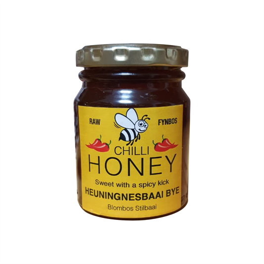 Heuningnesbaai Raw Fynbos Chilli Honey 250g