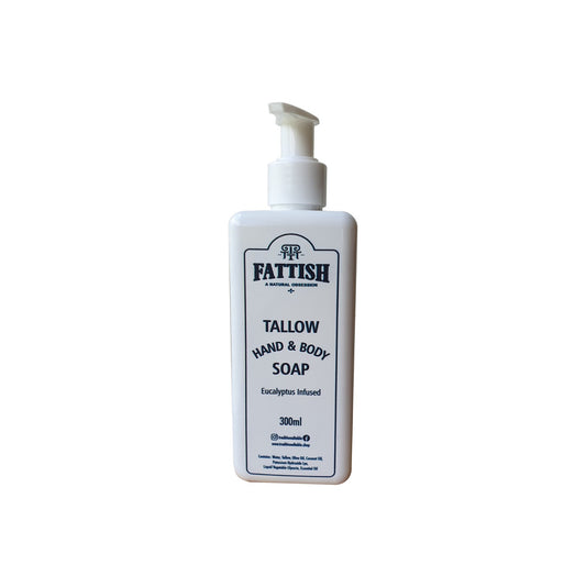 Tallow Hand & Body Soap – Eucalyptus (300 ml)